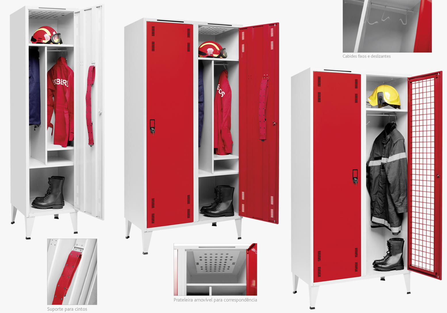 Armário vestiário BOMBEIROS