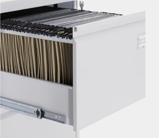 Bolsas horizontais p/ armários de arquivos