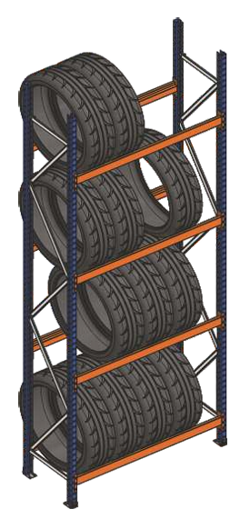 Estante para pneus