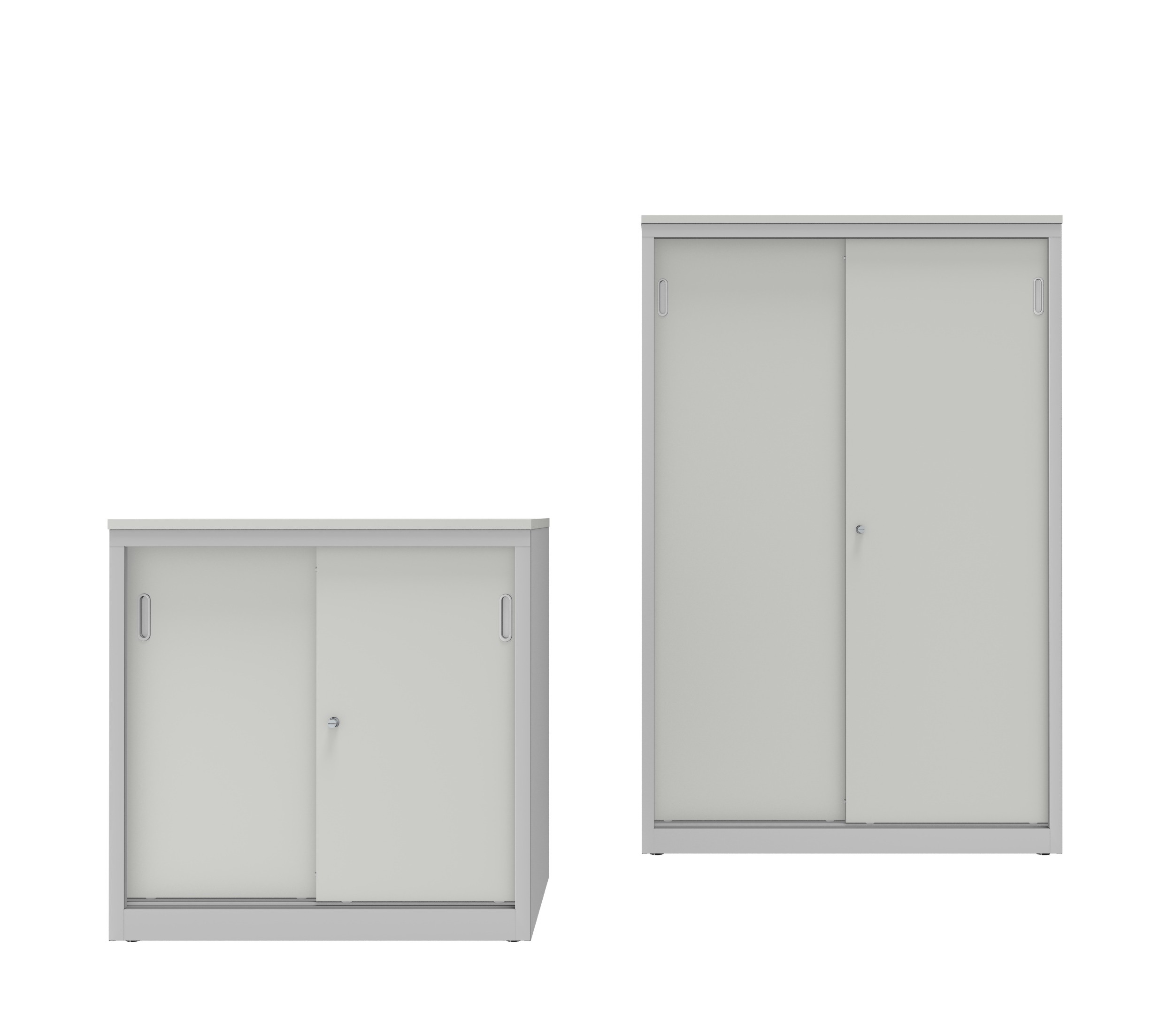 Armário Metálico STD Portas Correr Metálicas