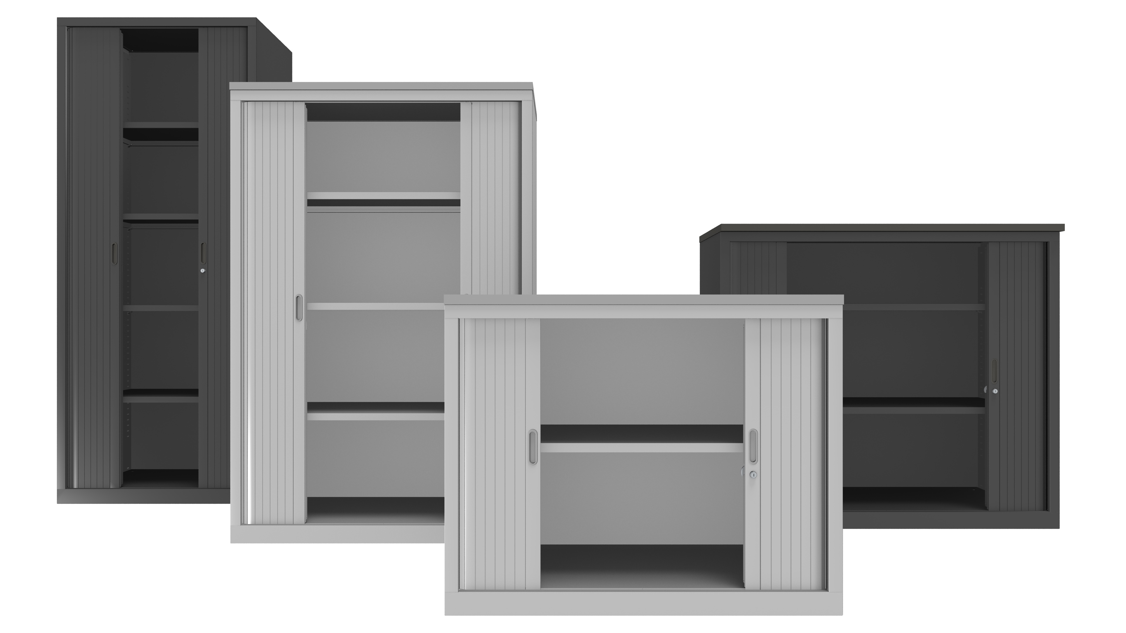 Armário Metálico Portas Persiana